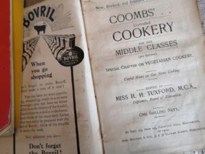 My Great-Grandmother’s cookbook – full of nose to tail recipes.