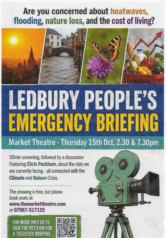 Emergency Briefing poster