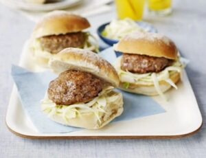 Pork and Fennel Burgers